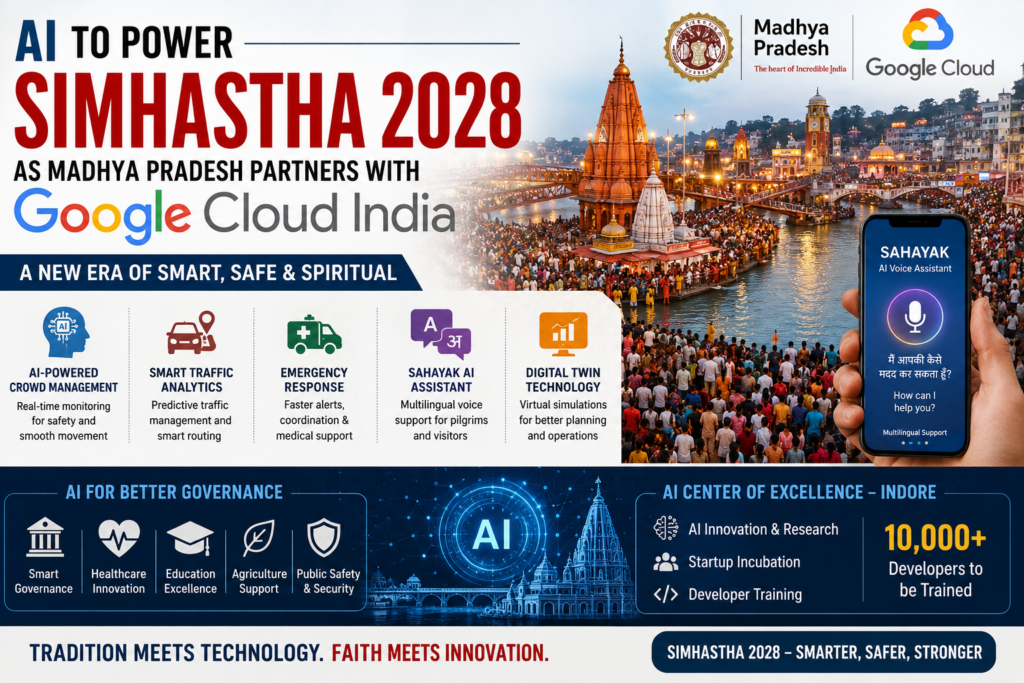 AI to Power Simhastha 2028 as Madhya Pradesh Partners with Google Cloud India