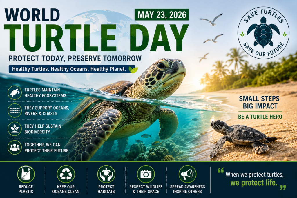 World Turtle Day 2026: Why Protecting Turtles Matters for Biodiversity and Ecosystems