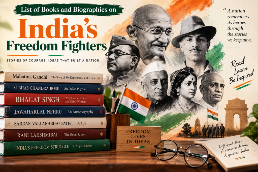 List of Books and Biographies on India’s Freedom Fighters